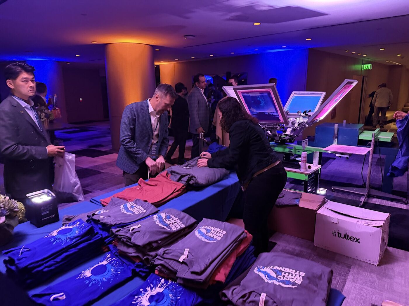 Live event printing at a San Francisco trade shows & expos event