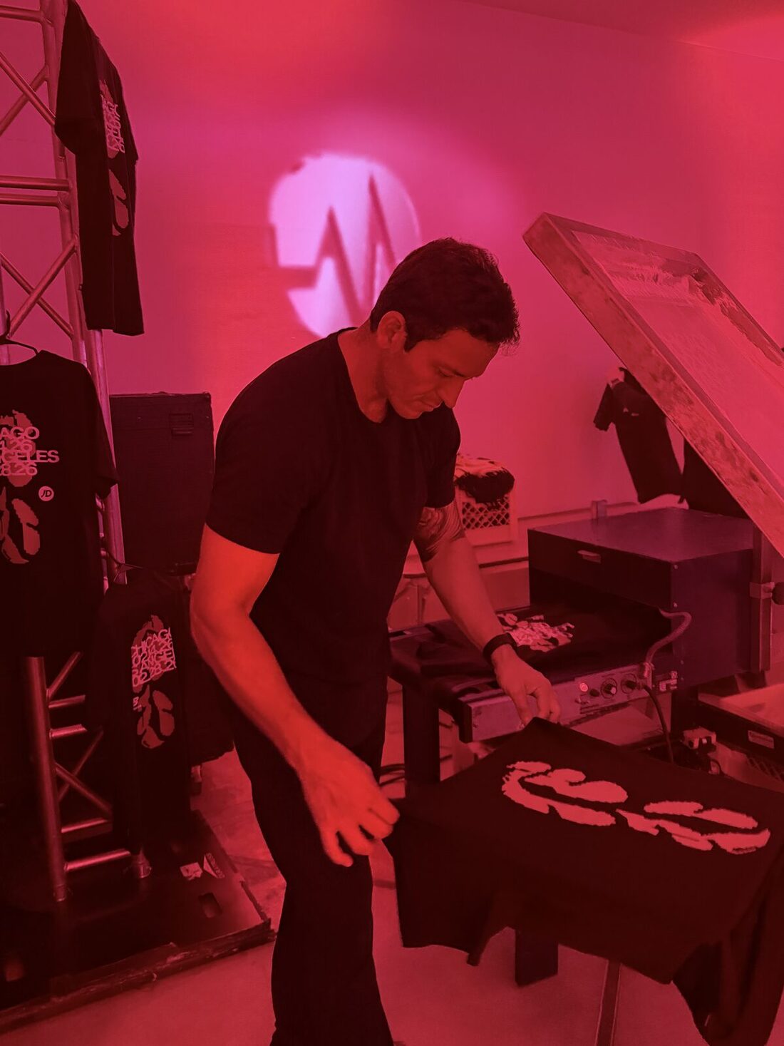 Live event printing at a San Francisco brand activations & pop-ups event